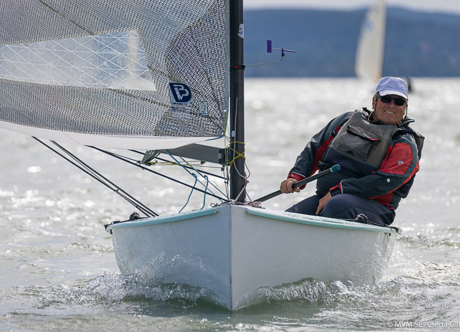 Csányi Zoltán a Finn Dingi 5 Tó Bajnoka!