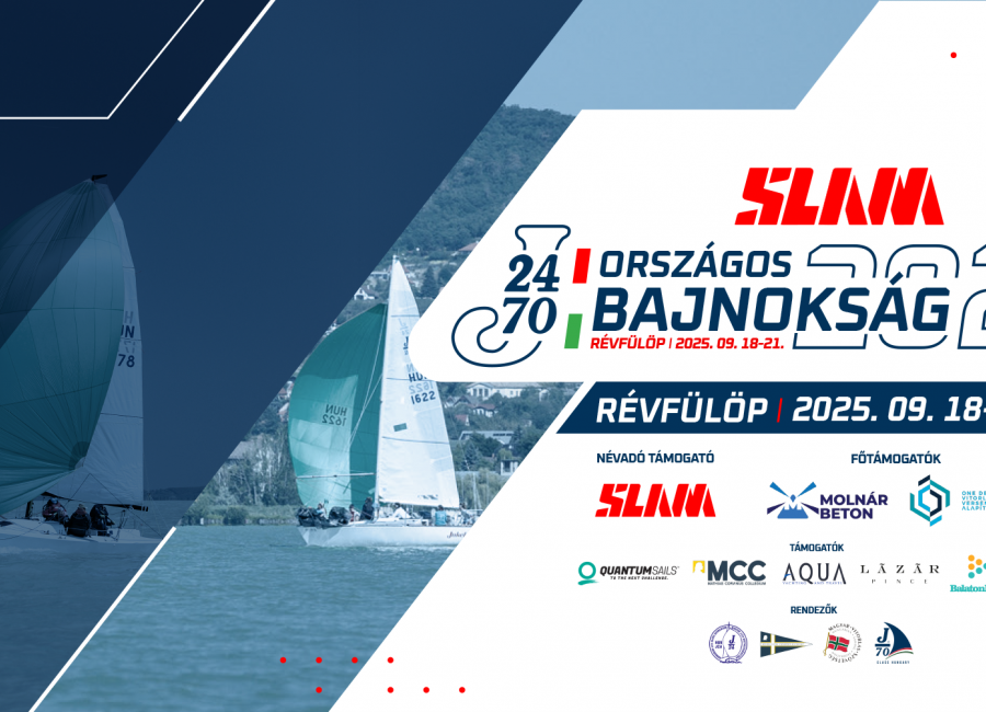 Először együtt a hazai “J-család” – jön a Slam J/24 és J/70 Országos Bajnokság
