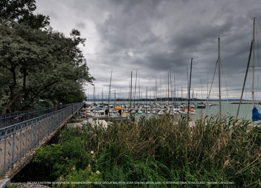Futam nélküli viharos péntek az Eastern Hemisphere Championship, KÉSZ Group Balaton Sailing Week - en