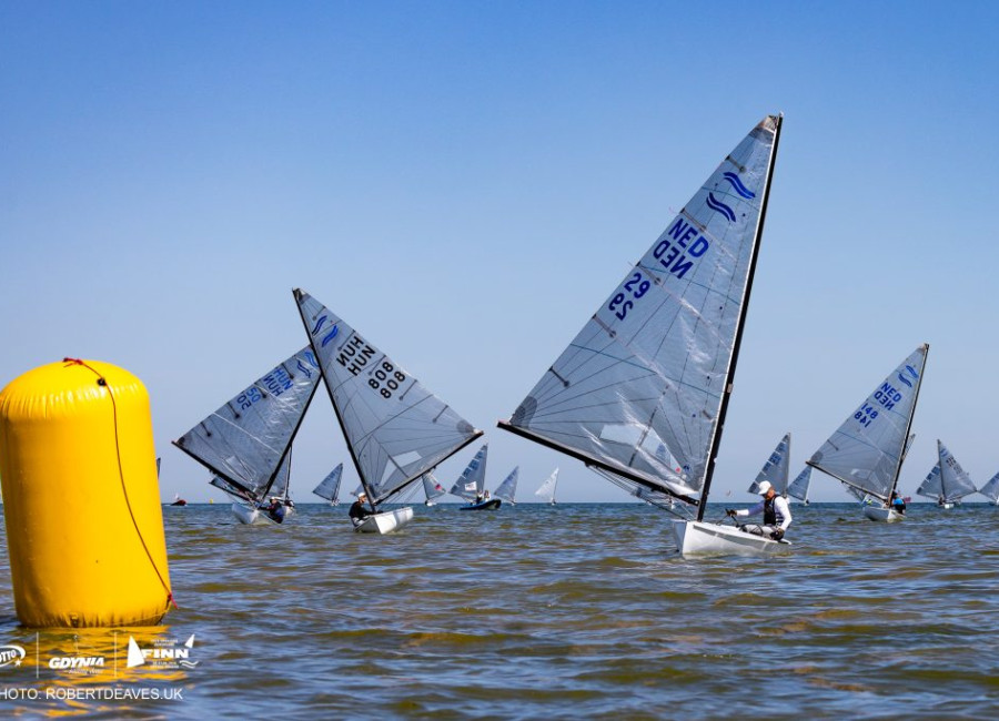Két magyar az első tízben a finn dinghy Eb-n Gdyniában