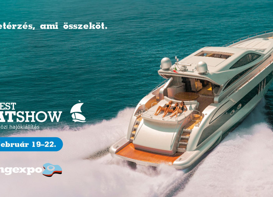 Már csak egy hónap és nyit a 34. Budapest Boat Show!