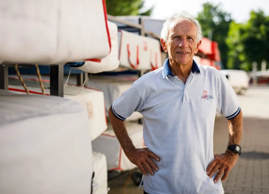 Szélben, vízen, emberek között – Sigmond András, Giba 80 éves